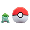 Jazwares Pokémon Clip'n'Go Poké Balls Bulbasaur #1 & Poké Ball