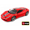 Bburago 1:18 Ferrari 458 Speciale Ferrari Race&Play červená 18-16002