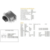 DZE 2505-01 DZE REGULÁTOR NAPÄTIA YAMAHA YBR 125 '06-'13 (20A) (5VL-H1960-00)