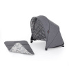 Petite&Mars Strieška ku kočíku Royal2/3 Ultimate Grey