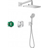 Hansgrohe Croma E - Sprchový set 280, s termostatom Ecostat S pod omietku, chróm 27953000
