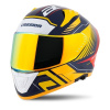 přilba Aero Drome, CASSIDA (modrá/žlutá fluo/oranžová/červená/světle modrá/bílá, vel. 2XL)