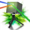 LASEROVÝ PROJEKTOR SCÉNICKÝ PROJEKTOR LASEROVÝ DISKOTÉKOVÝ SKENER + STATÍV