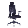 OFFICE PRO s.r.o. Kancelárska stolička CALYPSO XL, pevný podhlavník, čierna