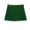 Dámske sukne Lacoste Ultra Dry Tennis Heritage Stretch - Zelený (XXS)