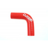 TurboWorkS Silikónová hadica - koleno 90° Red 12 mm 295