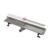 Alcadrain Odtokové žľaby Sprchový žľab Fit and Go Wall 95 cm, vrátane roštu, nerezová APZ23-DOUBLE9-950