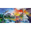 Panoramatické puzzle - Dinosaury