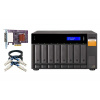 QNAP TL-D800S puzdro pre disk HDD/SSD rámček Čierna, Šedá 2.5/3.5