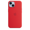 Apple iPhone 14 Silicone Case with MS - (PRODUCT)RED MW5U3ZM/A