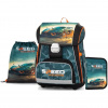 OXY BAG Školský set 3-dielny PREMIUM Speed auto
