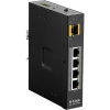 D-Link DIS-100G-5PSW sieťový switch RJ45 / SFP 4 + 1 port funkcia PoE; DIS-100G-5PSW