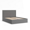 Signal Čalúnená posteľ VASTO 180x200 cm s roštom Sivá