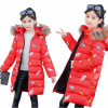 Detská bunda - Bunda Parka Dievčenská bunda Winter Parka Coat Warm s.110 (Dievčenská bunda zimný kabát parka teplá)