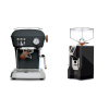 Ascaso Dream PID, Anthracite + Eureka Mignon Perfetto, CR black