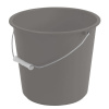 Vedro plastové šedé JOTTA Simi 10 L