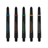 Harrows Násadky Supergrip Carbon - medium - black green