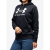 Mikina dámska Under Armour Rival Fleece Big Logo Hoody - black/white
