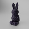 Zajačik LUMIO – svietiaca veľkonočná dekorácia Farba: Purple