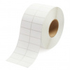 32 00255 - Etiketa 50 mm x 15 mm, 2 - Produkcia, Pololesklý papier, Biela, Dutinka 40 mm, 2 x 2000 ks/kotúč, Permanentné lepidlo, Priemer kotúča 85 mm