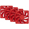 HYTE ventilátor 120mm PWM / farba Wild Cherry / 1500rpm / 72CFM / ABS / 4-pin / sada 4x ventilátor