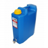 Kanister na vodu 10L modrý, ventil spodný