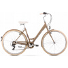 Mestsky bicykel - Romet Sonata Eco 28 20 palcov Champagne + Basket (Romet Sonata Eco 28 20 palcov Champagne + Basket)