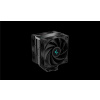 DEEPCOOL CPU Chladič AK400 ZERO DARK PLUS, 2x120mm, LGA1851, AM5, černá R-AK400-BKNNMD-G-1