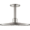 GROHE Rainshower SmartActive horná sprcha 2jet, priemer 310 mm, s prívodom zo stropu 142 mm, Supersteel, 26477DC0
