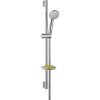 HANSGROHE Crometta 85 sprchová súprava, ručná sprcha 2jet Vario priemer 85 mm, 65 cm sprchová tyč, jazdec, miska na mydlo a sprchová hadica 160 cm, chróm, 27764000