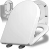 WC sedadlo Renew Force s pomalým zatváraním, biele, duroplast
