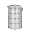 Obedár MagicHome SS682, nerez, 4x 1200 ml, 16,8x32,6 cm