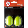 Vajíčka pár (zelená) Stagg EGG-2 GR