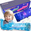 Pištoľ Vergonic 80 ml (PIŠTOĽ BUBLE 36cm na mydlové bubliny VEĽKÁ BAZOOKA XXL + TEKUTÉ)