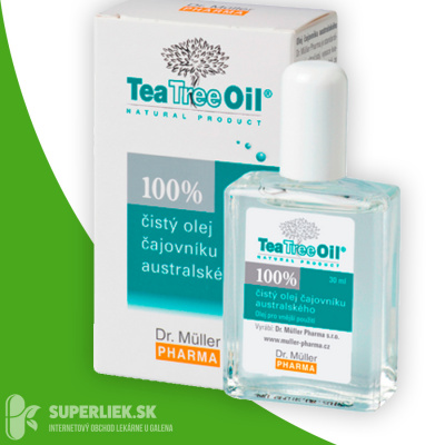 Dr. Müller Tea Tree Oil 100% čistý olej 1x30 ml, 8594009625804