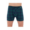 Pánske tmavozeleno-modré boxerky Cornette Prime 904/121 - Cornette XXL tmavě modrá-zelená