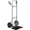Rudla na vrecia, pozinkovaná ,lopata š x h 450 x 350 mm, čierna EUROKRAFTpro