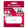 TRANSCEND USB Flash Disk JetFlash®710S, 64GB, USB 3.0, Silver (R/W 90/24 MB/s)