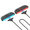 NONAME iPega SW2119A Nabíjací kábel (3m, 2ks) pre JoyCon Ovládače Nintendo Switch 2 Red/Blue 6974363712624