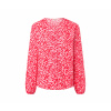 Tchibo - Blúzka s potlačou - pre dámy - veľ. 36 - farba: červená