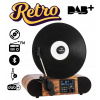 Retro gramofón! Bluetooth / DAB + USB FM AUX / 6-IN-1 (Retro gramofón! Bluetooth / DAB + USB FM AUX / 6-IN-1)