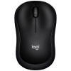 Logitech M220 Silent optická myš, prenos bezdrôtový, 3 tlačidlo, 1000 dpi, čierna; 910-004878