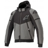 bunda SEKTOR V2 TECH HOODIE 2020, ALPINESTARS (šedá/tmavo-šedá/čierna)