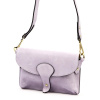 Dámska semišová crossbody kabelka fialová Luka 24-071