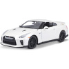 Bburago Plus Nissan GT-R (biela metalíza) 1:24