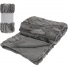 HOMESTYLING HOMESTYLING Deka mikroplyš 130 x 150 cm šedá KO-AAE313030 (KO-AAE313030)