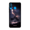 Lesklý kryt Mobiwear Glossy - Huawei P30 Lite - G005G Strom s galaxií (Prémiové lesklé pouzdro, obal, kryt Mobiwear Glossy na mobil Huawei P30 Lite - G005G Strom s galaxií, materiál Plast + TPU siliko