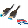 PremiumCord ku3ab3bk USB 3.0, A-B, 9pin, 3m