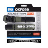 Batožinové popruhy OXFORD Atlas B-Clip, 2ks (zelená, 26 mm x 1,2 m) _