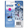 Epson originál ink C13T27034012, 27, magenta, 3,6ml (Jednofarebný atrament DURABrite Ultra 27 budík Magenta)